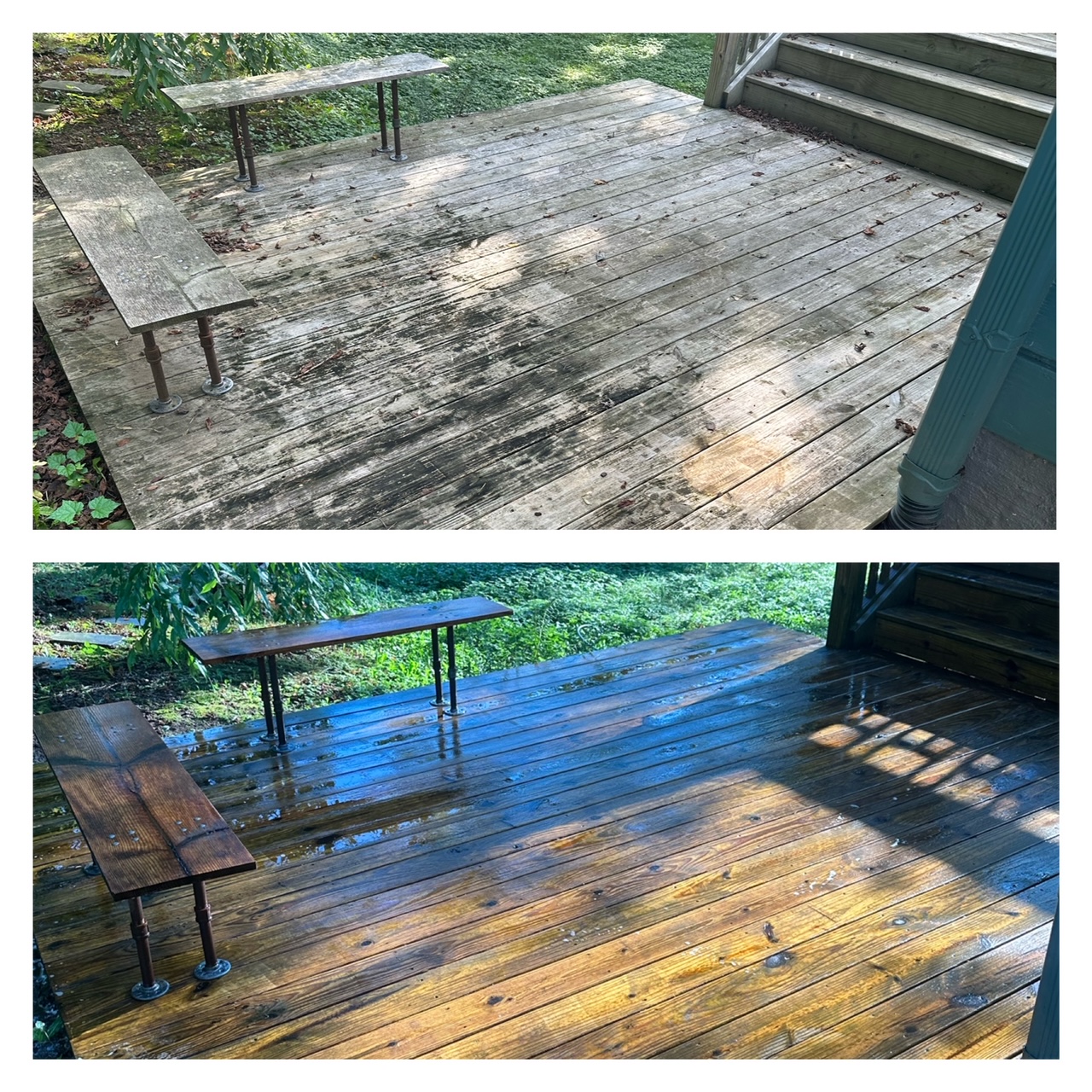 Deck Cleaning in Asheville, NC